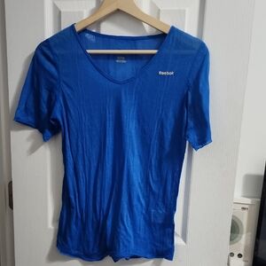 Reebok Women's Short Sleeve Blue Tee